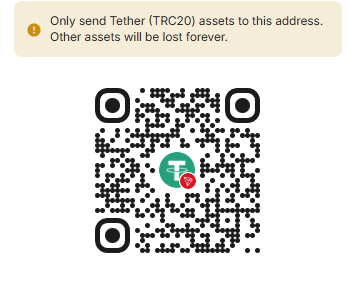 USDT TRC20 wallet QR code